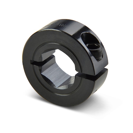 Ruland Collar, One-Piece Hex Bore 0.3750", Steel, OD 7/8" CL-6HX-F